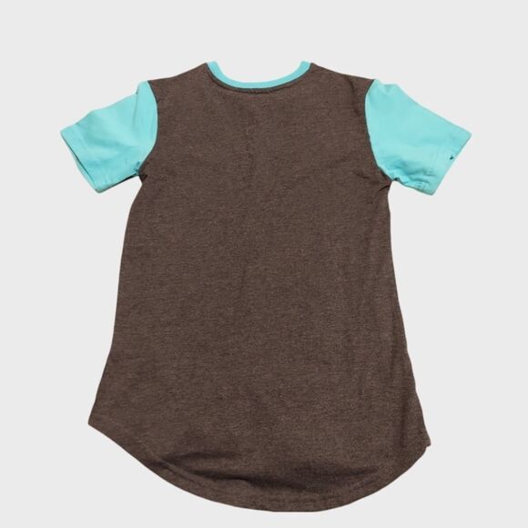 Blac Label New with tags tee Size 8 Teal and blac - Picture 3 of 7